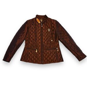 Piero Guidi Women’s Lineabold Quilted Jacket Size M